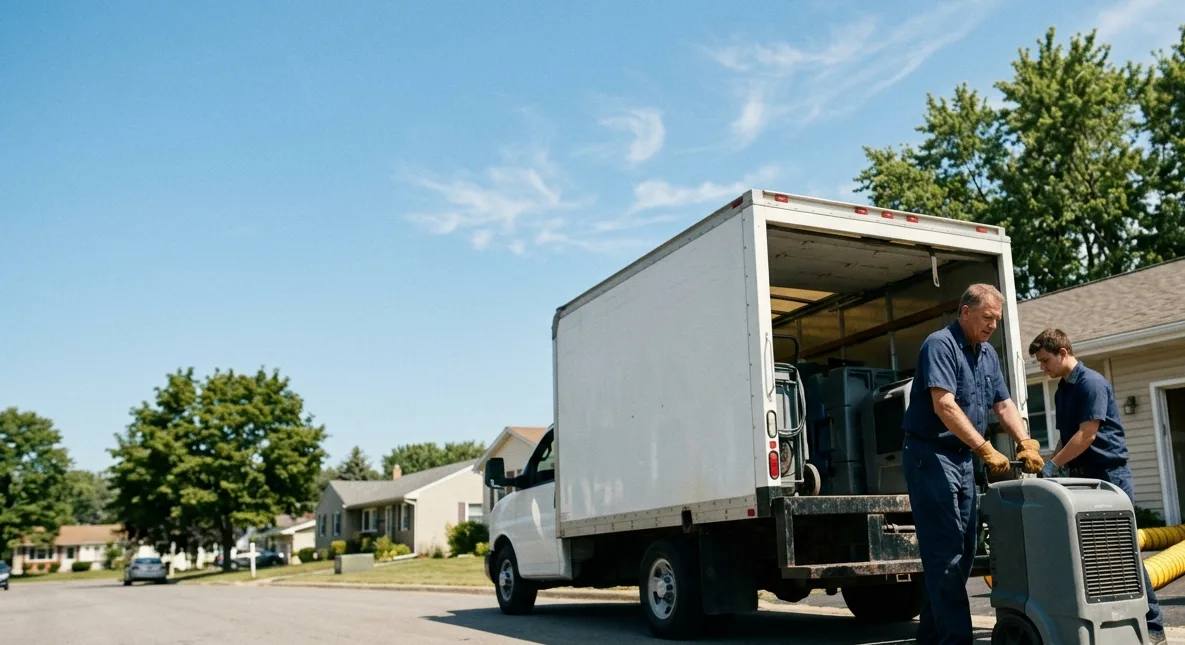 Water Damage Cleanup in Bloomingburg, OH near me